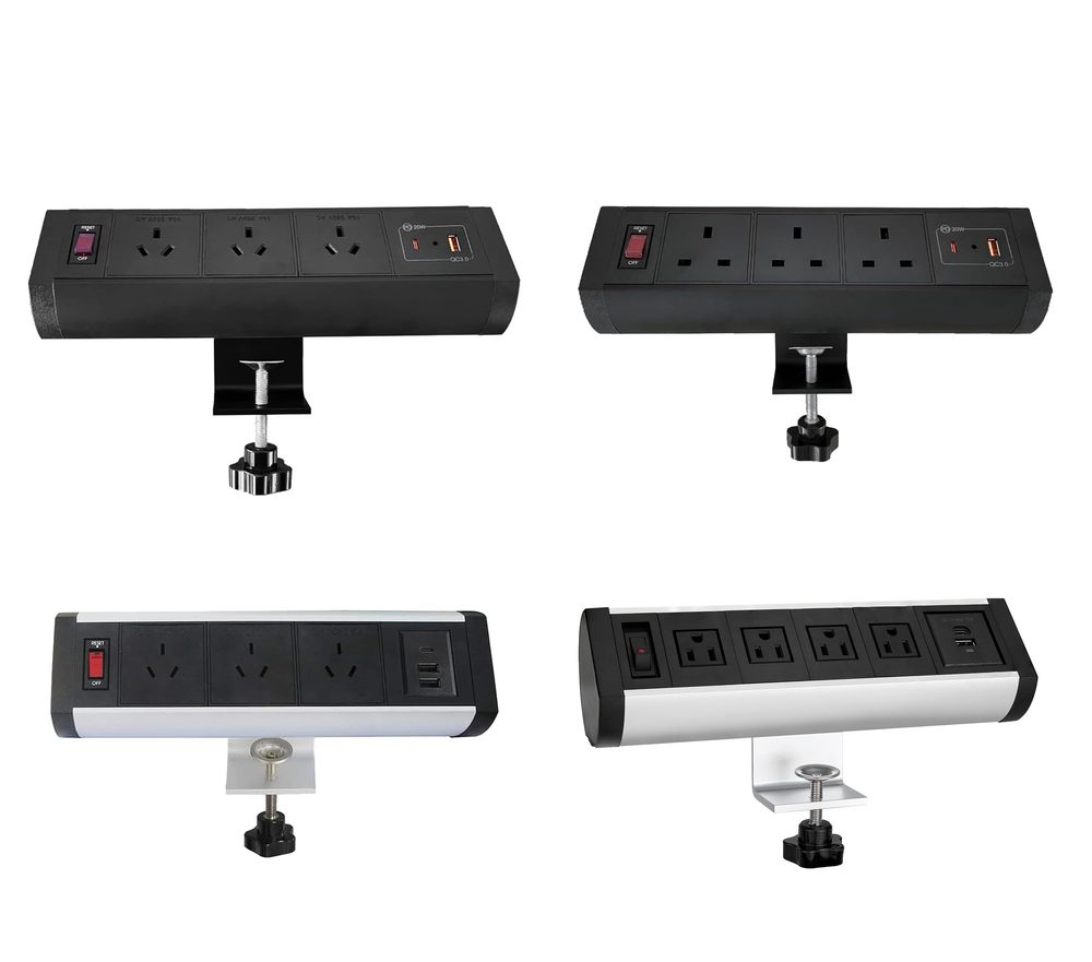 夹桌式插座 Clamp Mount Power Outlet