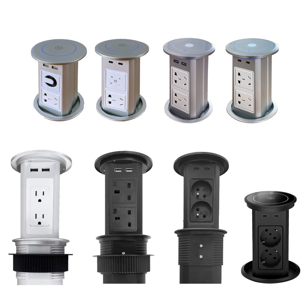 电动升降插座 Smart Pop up Outlet